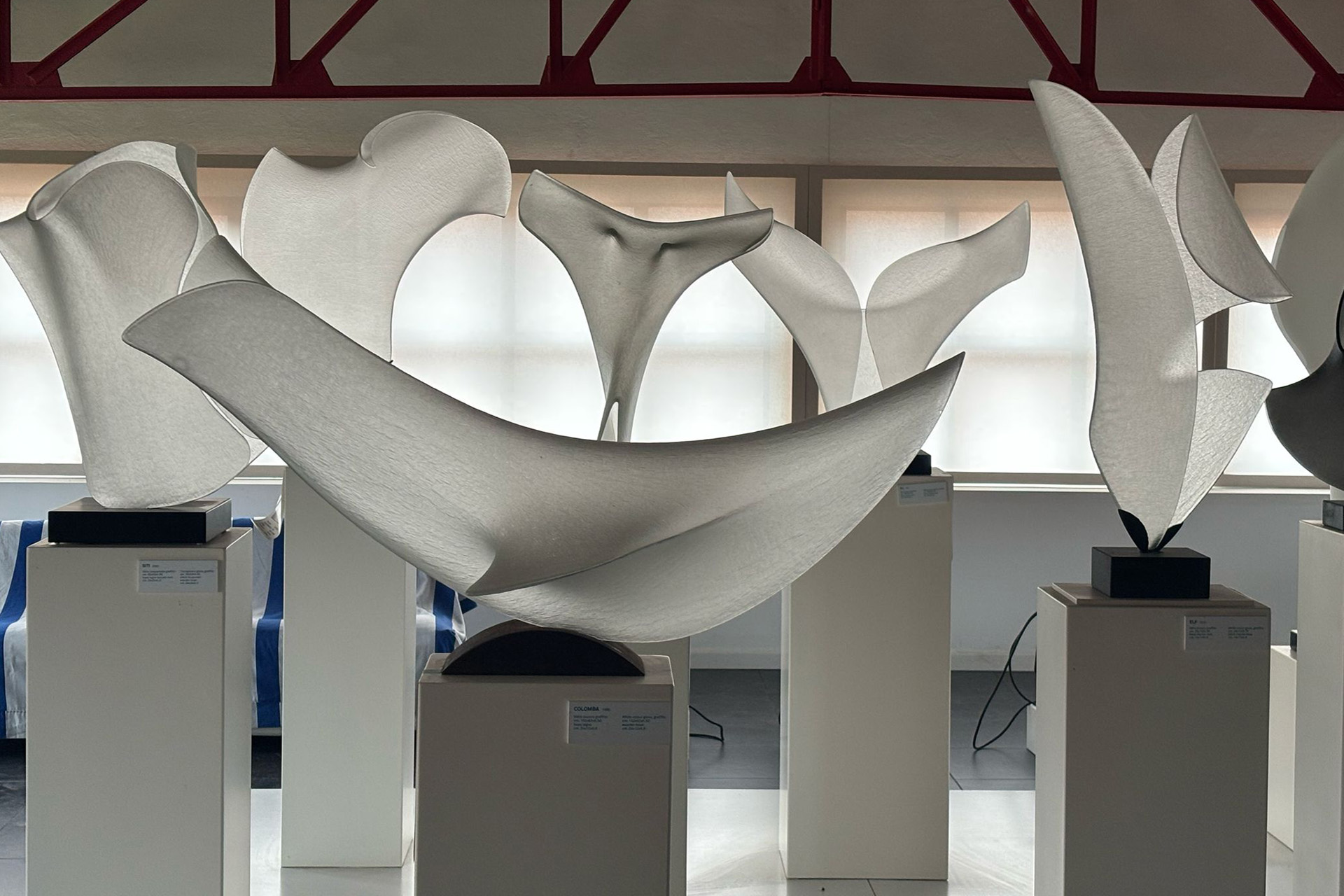 Idea per una mostra - sculture di vetro